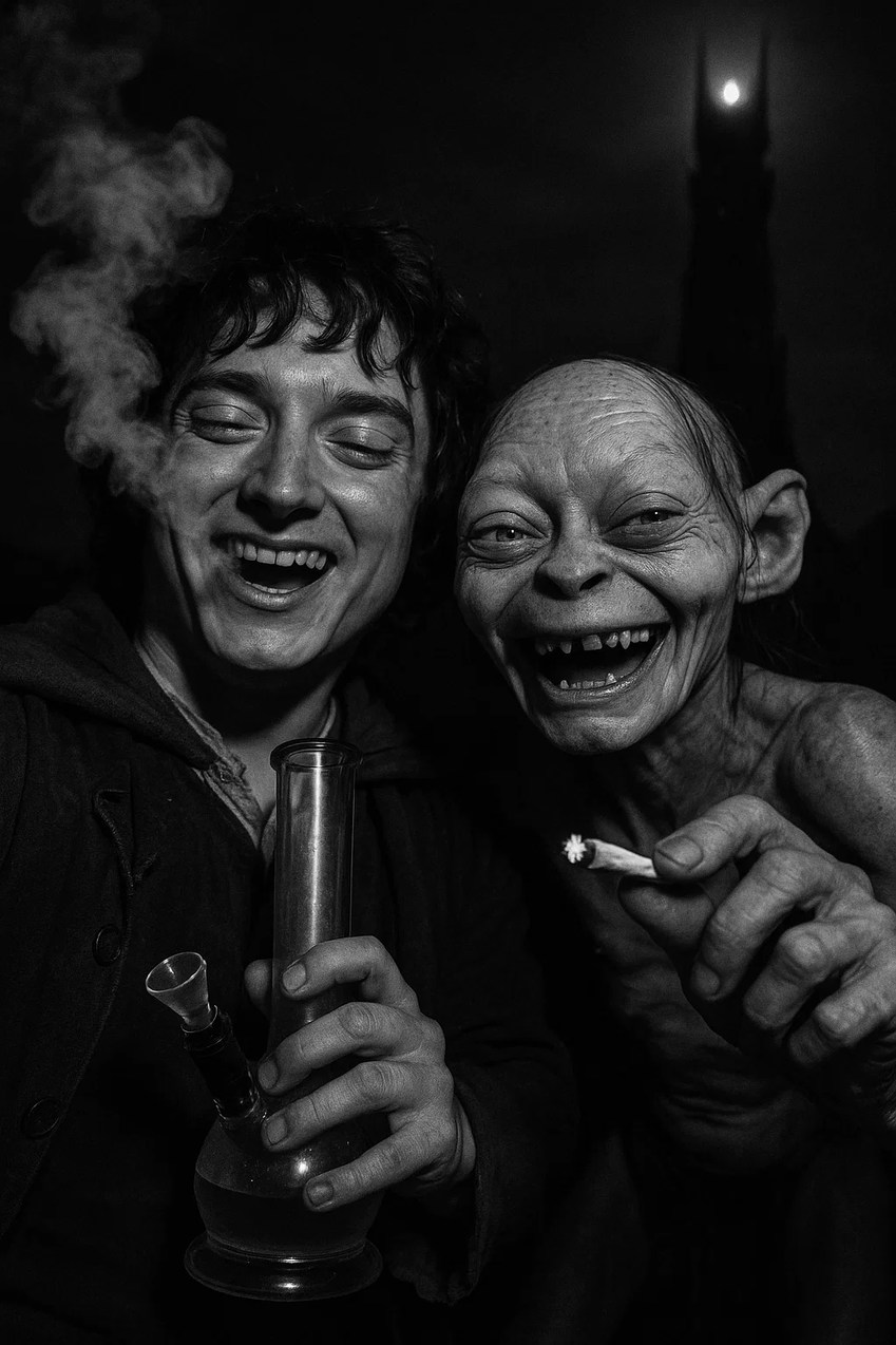Deja el vicio gollum - meme