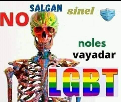 Al título le dio LGBT - meme