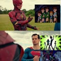 flash:no hay mejor crossover de ben 10 superman:que este que decias p*to