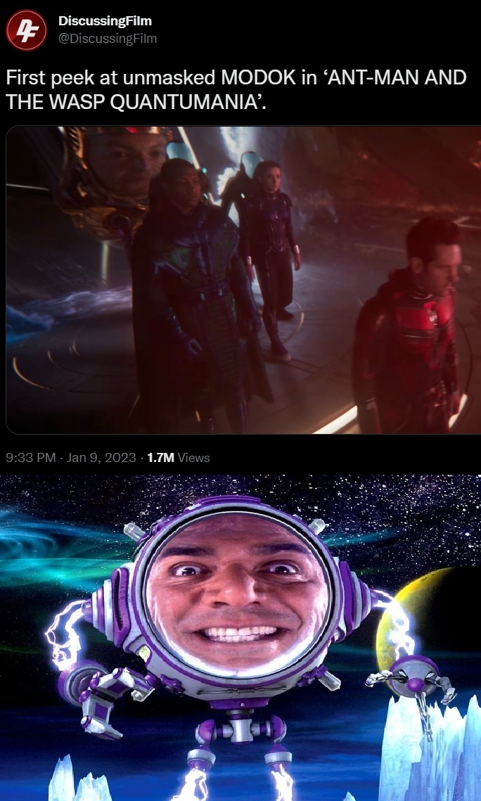 modok in ant-man and the wasp 3 meme