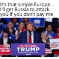 Trump to Europe