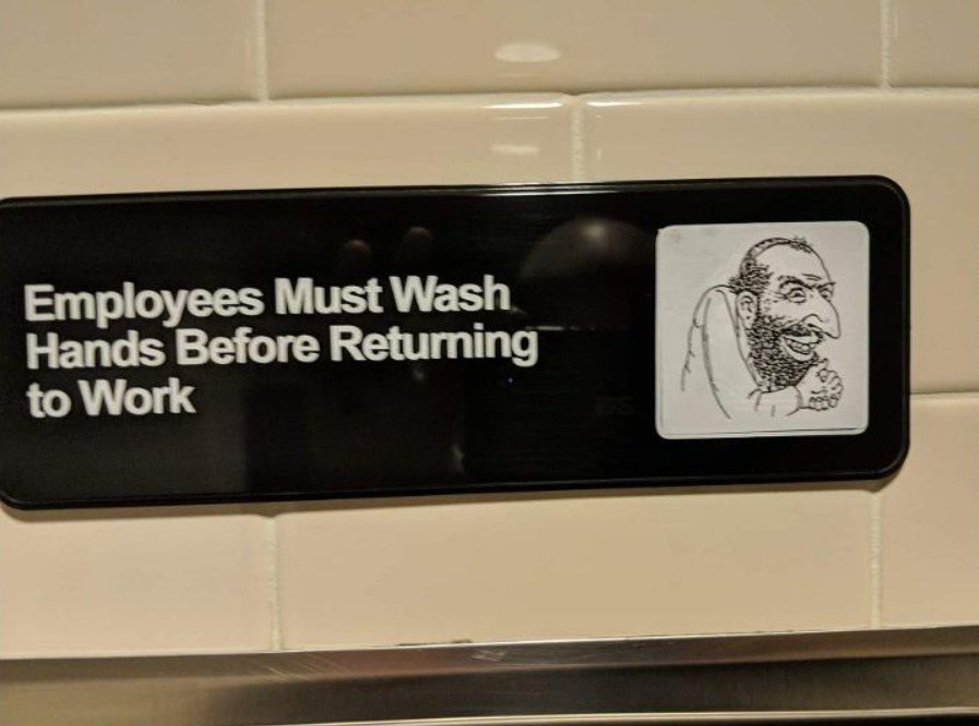 Wash your hands - meme