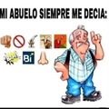 Descrifra lo que dice el abuelo