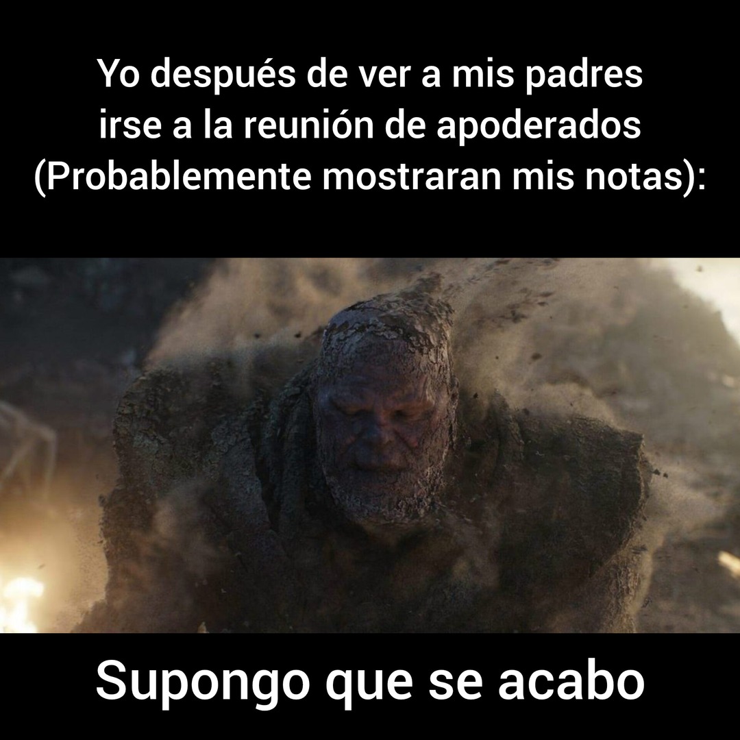 mrd ahora ya cague D: - meme
