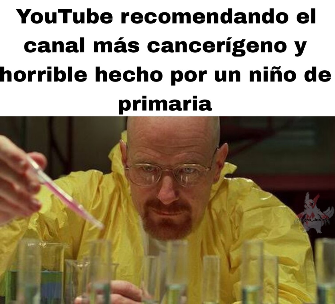 Por alguna razón uno que otro de sus videos llegan al k de visitas - meme