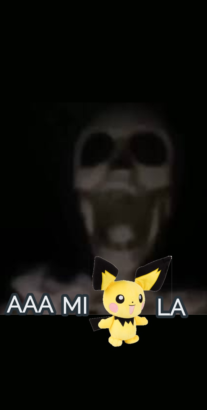 Contexto el Pokémon se llama Pichu yo ise el meme en Ibis paint xd