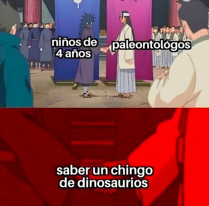 el autismo de dinosaurios - meme
