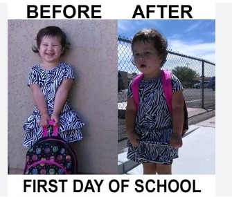 I will miss school... that was actually easier to say then I expected. - meme