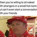 That's Kimi Räikkönen and this meme is about Finland if you don't get it