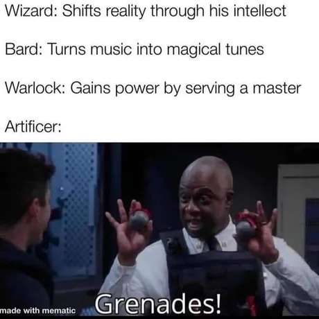 Grenades! - meme