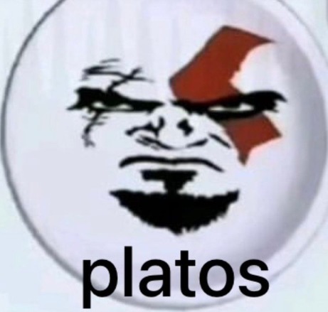 Platos kkkkk - meme
