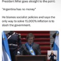 Argentina has no money