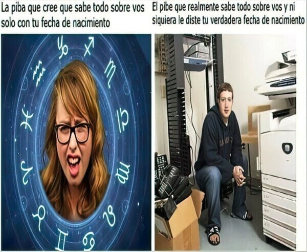 La astrologia es para gente perdida - meme