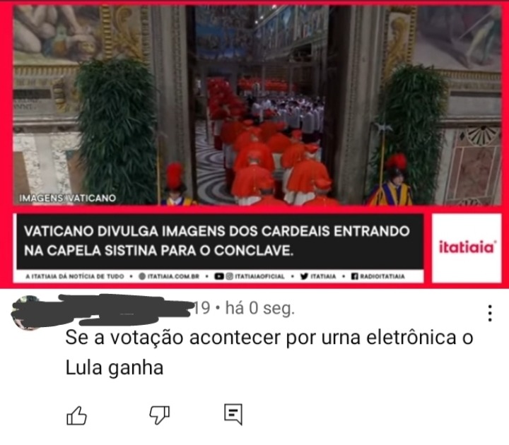 Ganha no primeiro turno - meme
