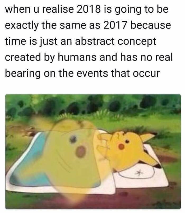 2018 is the year aliens invade - meme