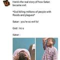How Satan became evil