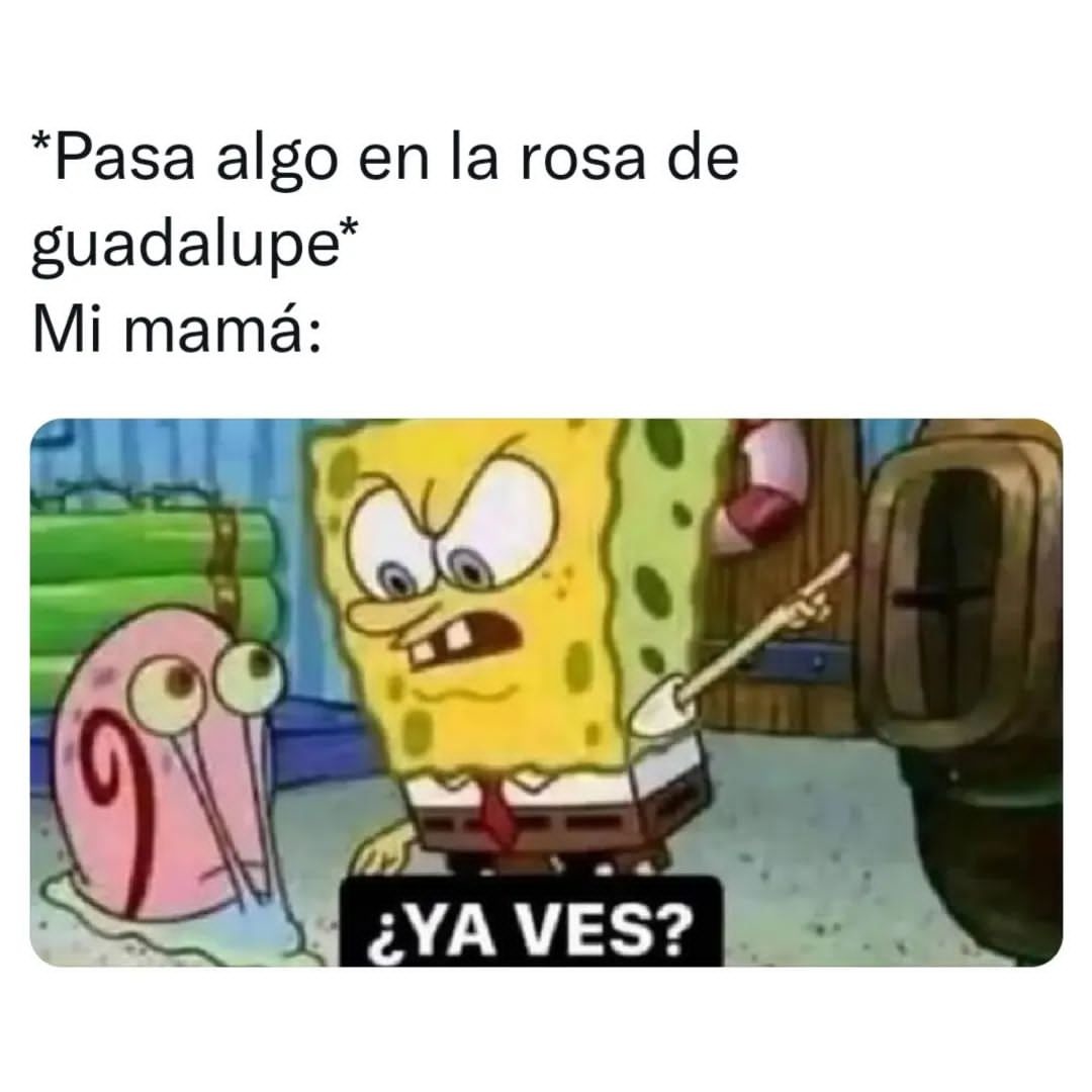 Mi Mamá Después De Ver La Rosa De Guadalupe - meme