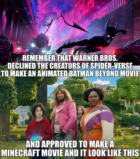 An animated Batman beyond movie would be awesome - meme
