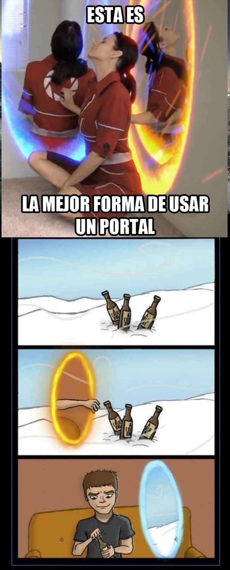 PORTALES CLAROS - meme