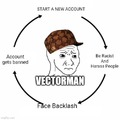 Vectorman, Just give up, You aren't getting better with time :P