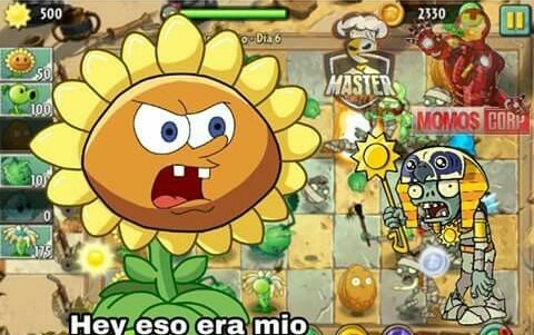 When:el zombie se roba tus soles: - meme