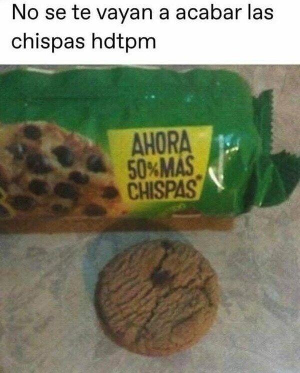 No se te vayan a acabar las chispas, monstruo - meme