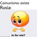 Rusia: si soy