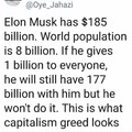 Elon could give everyone a yacht