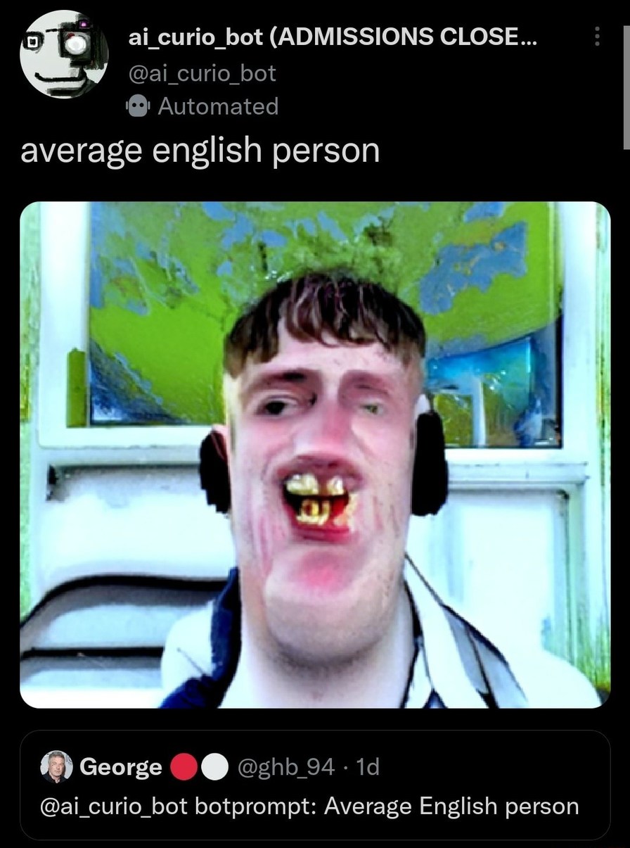 English person - meme