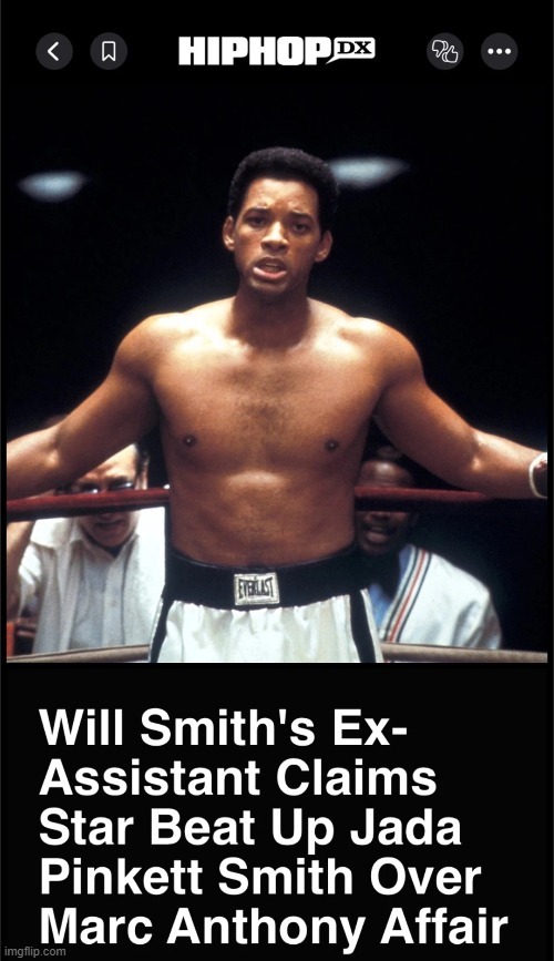 Will Smith's ex assistant claims - meme