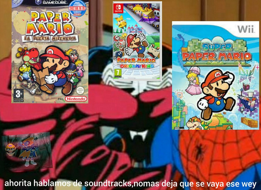 Paper Mario no es tan bueno pero necesitamos uno como los 2 primeros - meme