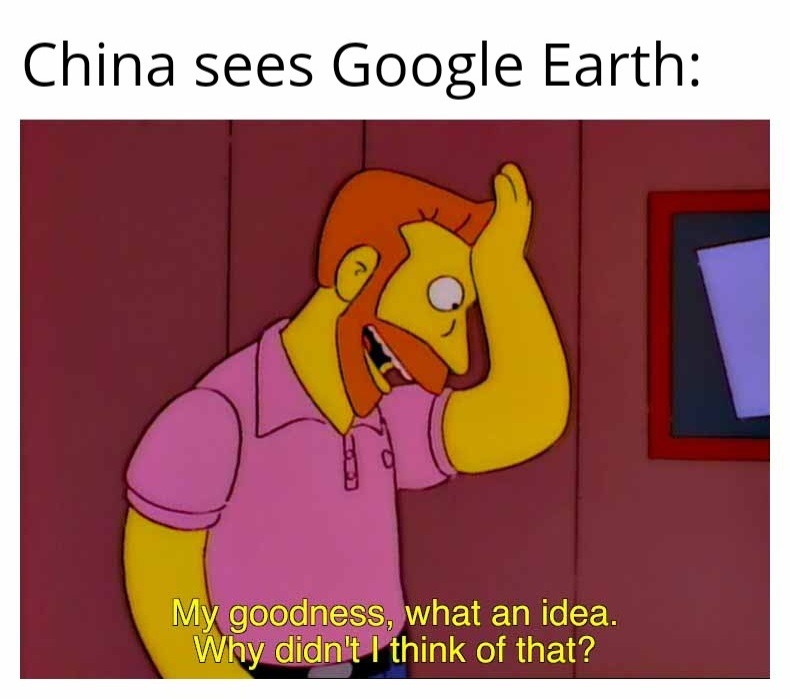 China after getting their spy balloon shot down - meme