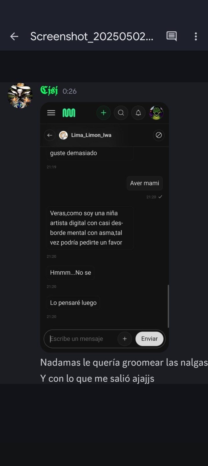 Miren lo que me encontré por ahí. Y dice que no tiene CP en el server - meme