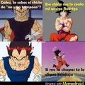 Goku es un loquillo xD
