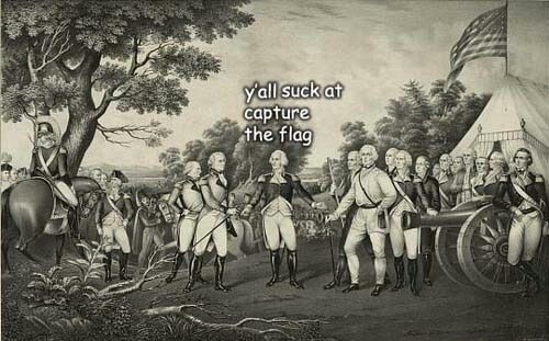 The adventures of George Washington - meme