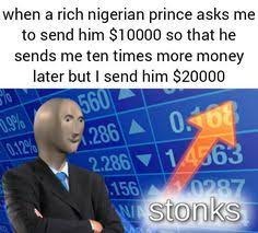 African Stonks - meme