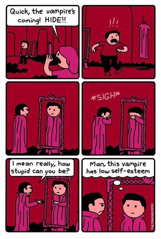 Look, a vampire!! - meme