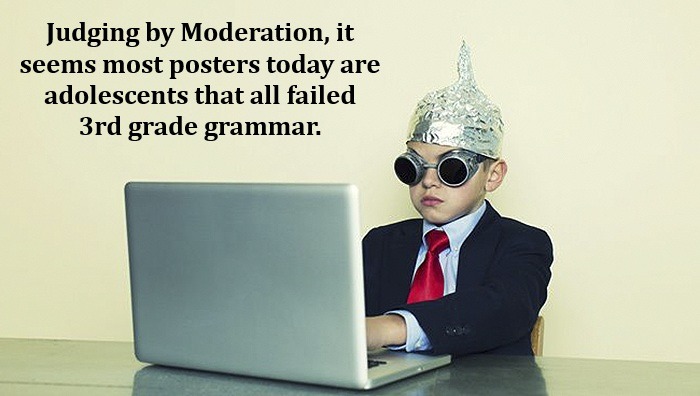Bad day to moderate - meme