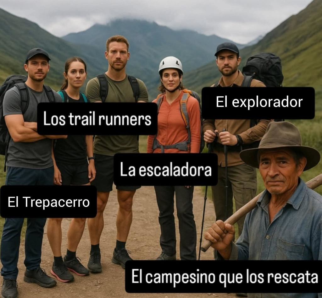 El campesino que termina salvando a todos los aventureros - meme