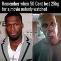 He was only 25 cent back then