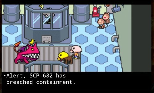 SCP Mother 3 - meme