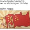 Fuck off commie, this cupcakes mines