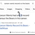Carson Wentz record
