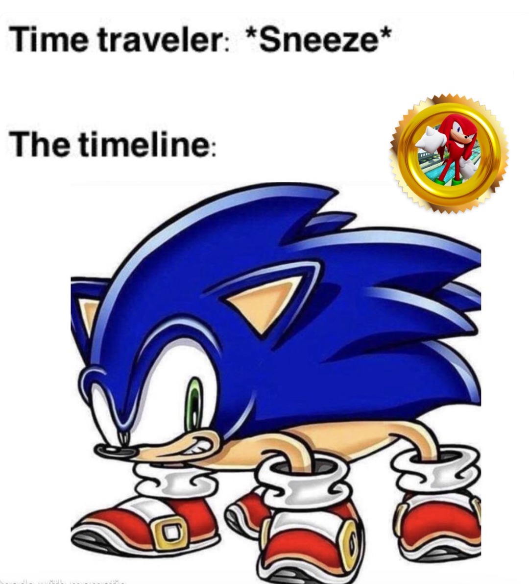Time traveler - meme