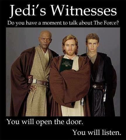 Watch out for those Jedi - meme