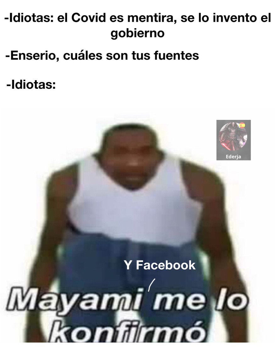 Mayami me lo konfirmo - meme