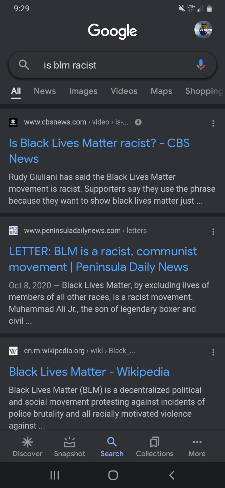 BLM is a retarded, hypocritical racist terrorist cult - meme