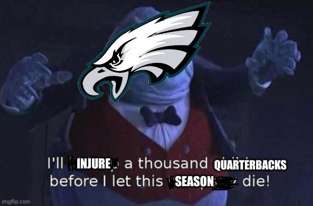 Eagles during the Super Bowl - meme