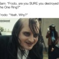 Dark Frodo meme