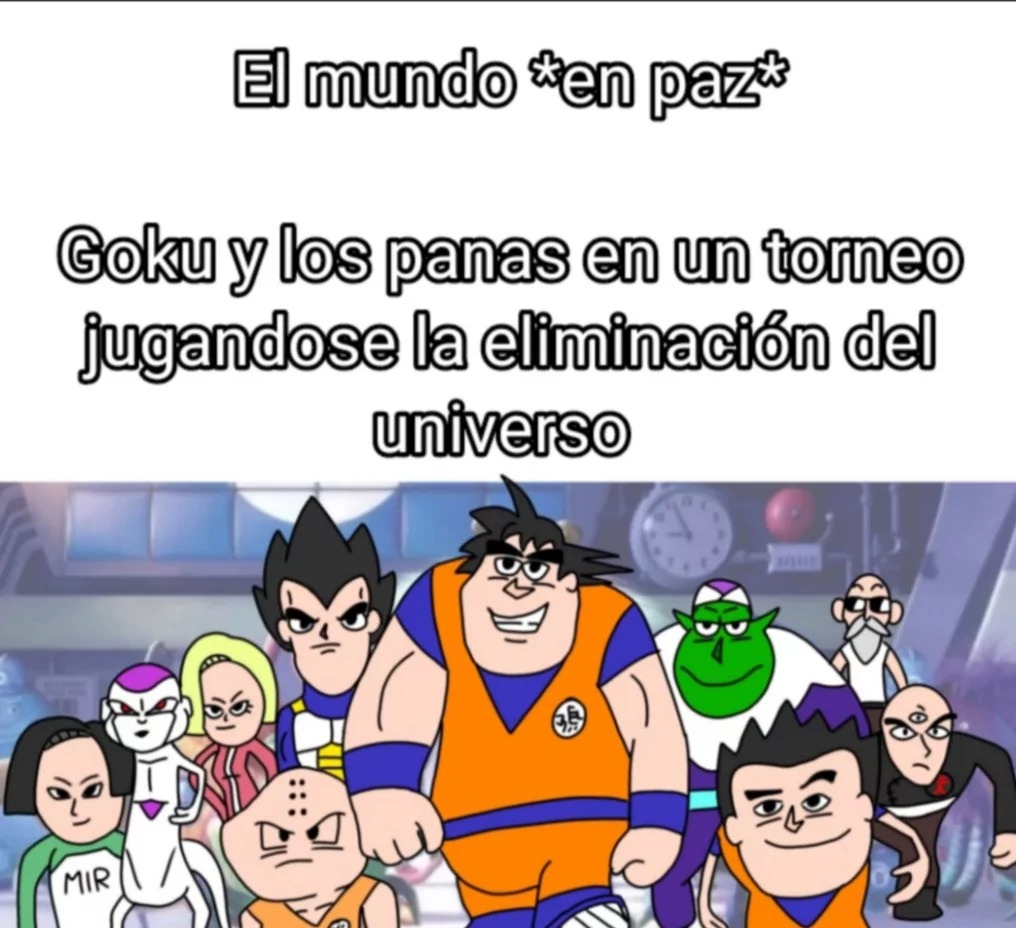 Goku pendejo - meme
